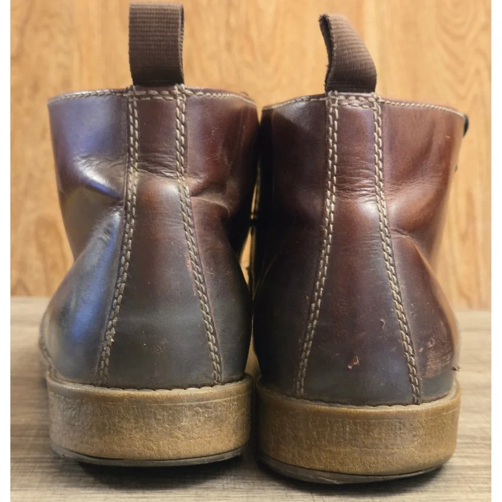 Clarks J Hinman Mid Ankle Chukka Boots‎ Mens Size 10 Brown